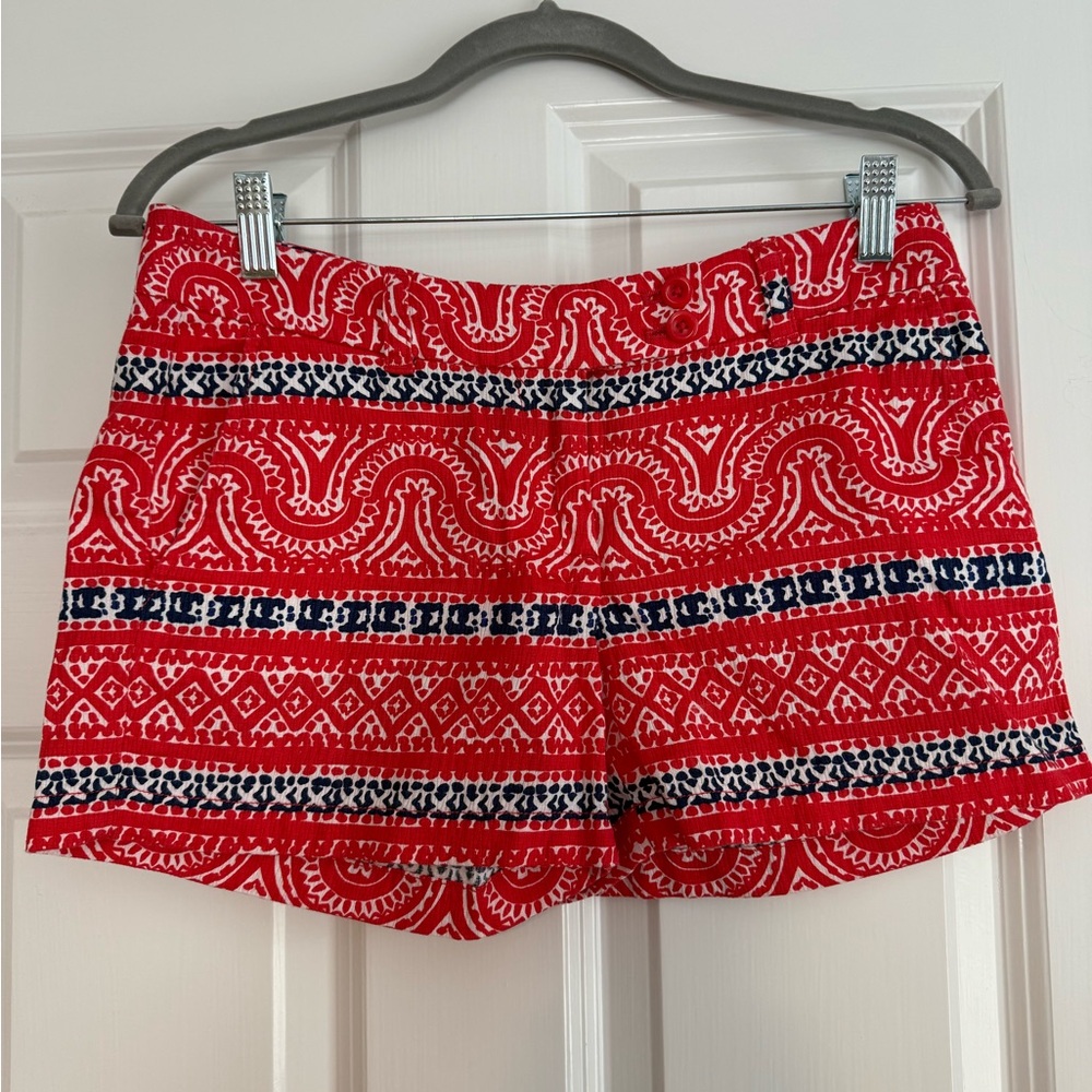 Vineyard Vines Red and Blue Patterned Shorts
